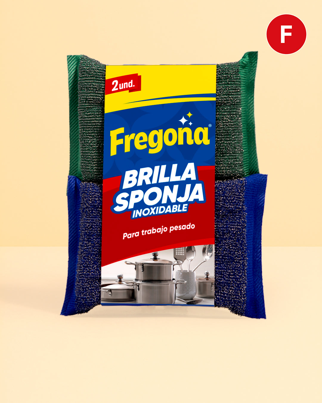 Fregona BrillaSponja X2