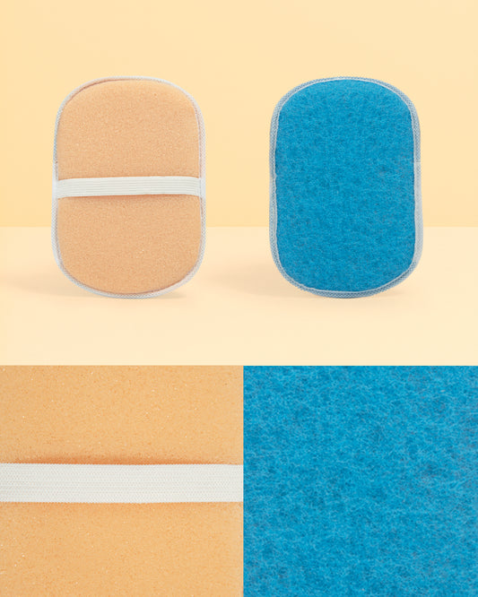 Manopla Exfoliante Suave X1 - Fregona