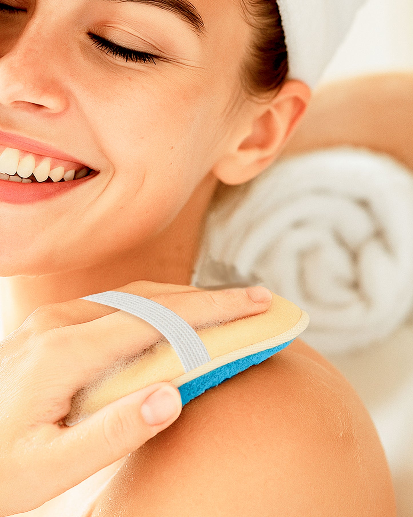 Manopla Exfoliante Suave X1 - Fregona