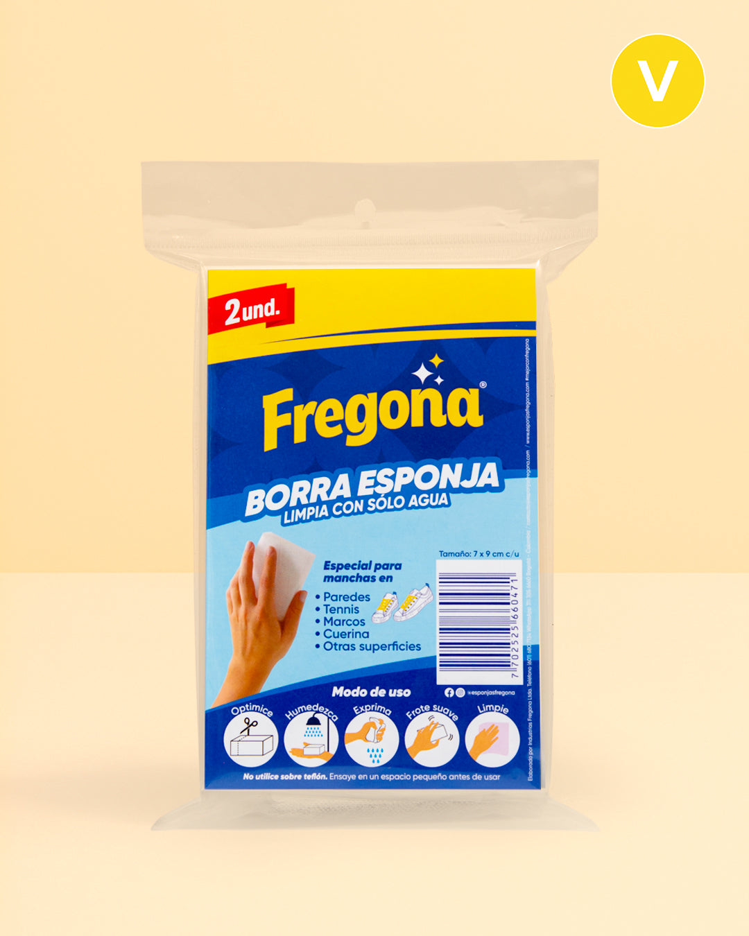 Borraesponja X2 - Fregona