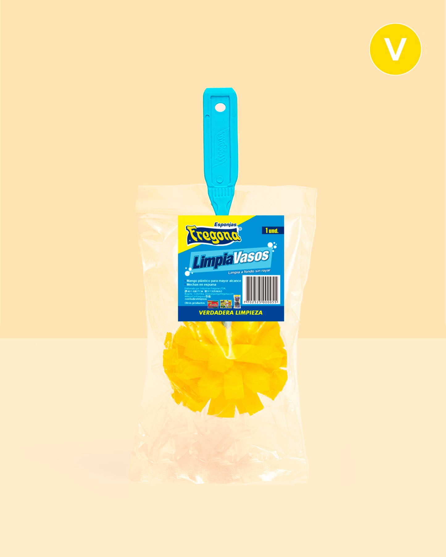 Fregona Limpia Vasos - Fregona