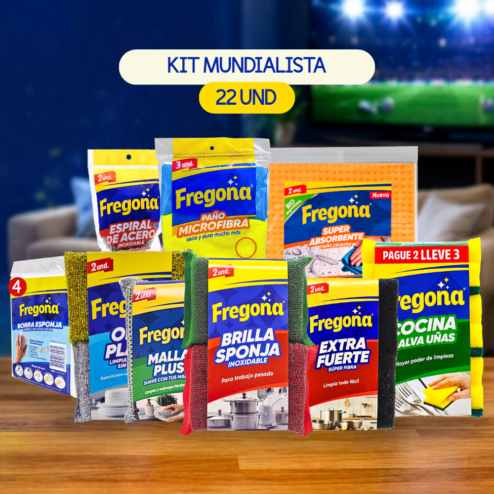 Kit Fregona Mundialista